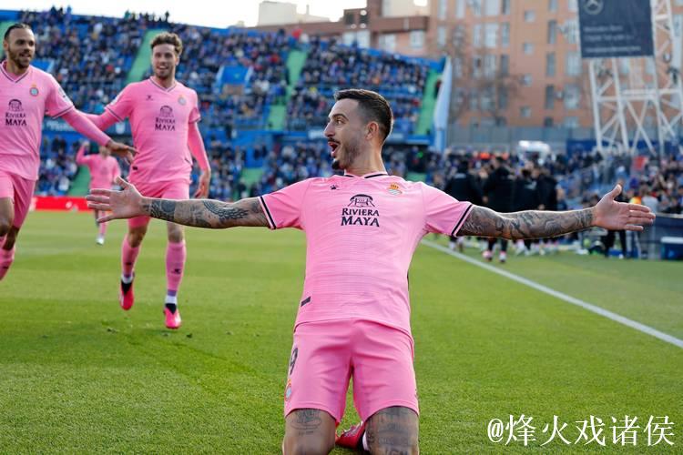 西甲第16轮西班牙人客场小胜赫塔费 豪取联赛四连胜