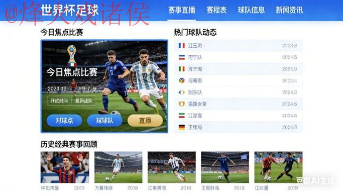 2026世界杯直播网站